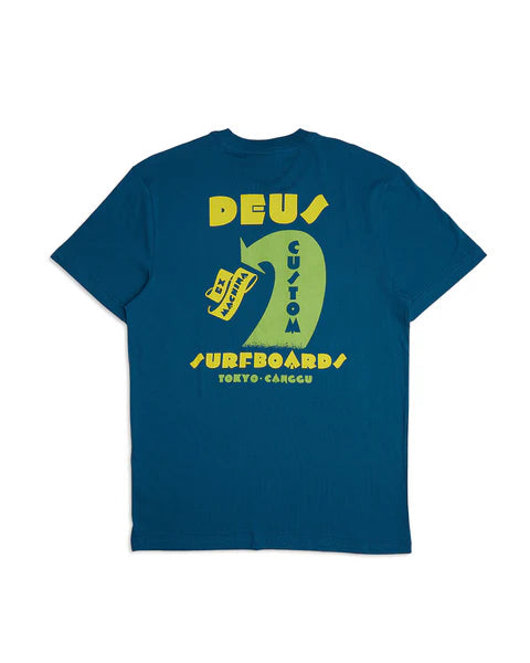 DEUS - FOUR FEET TEE - MOROCCAN BLUE