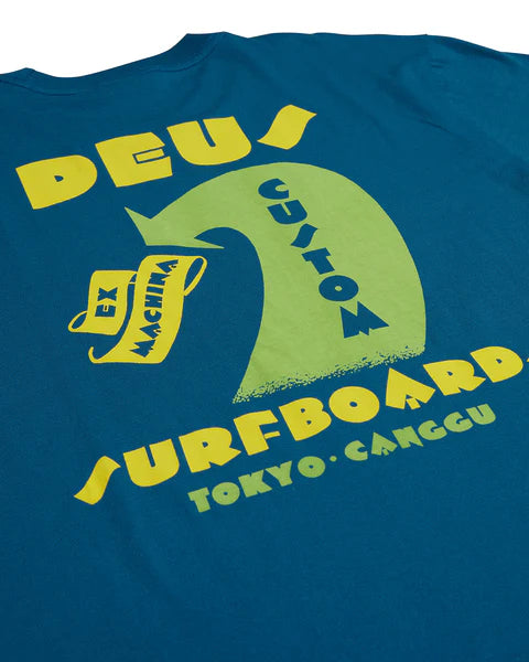DEUS - FOUR FEET TEE - MOROCCAN BLUE