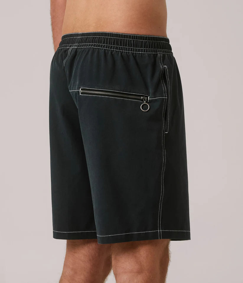 FORMER - Swans Baggy Swim 18" Trunk - BLACK