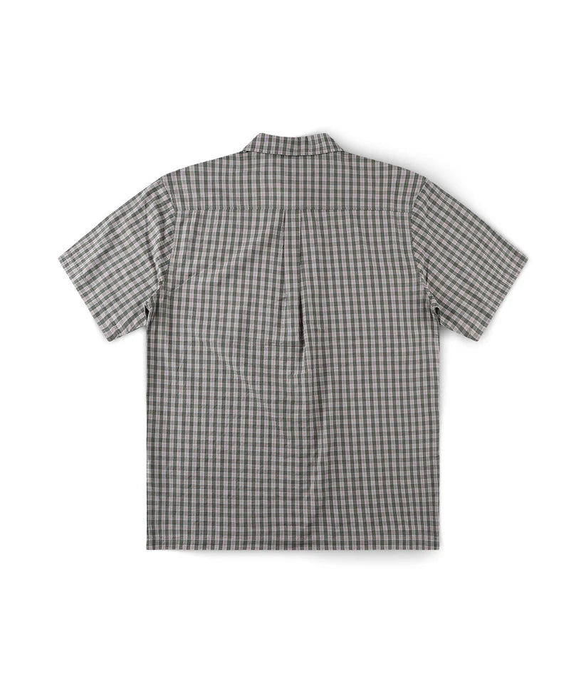 FORMER - Vivian Check SS Shirt - Pine