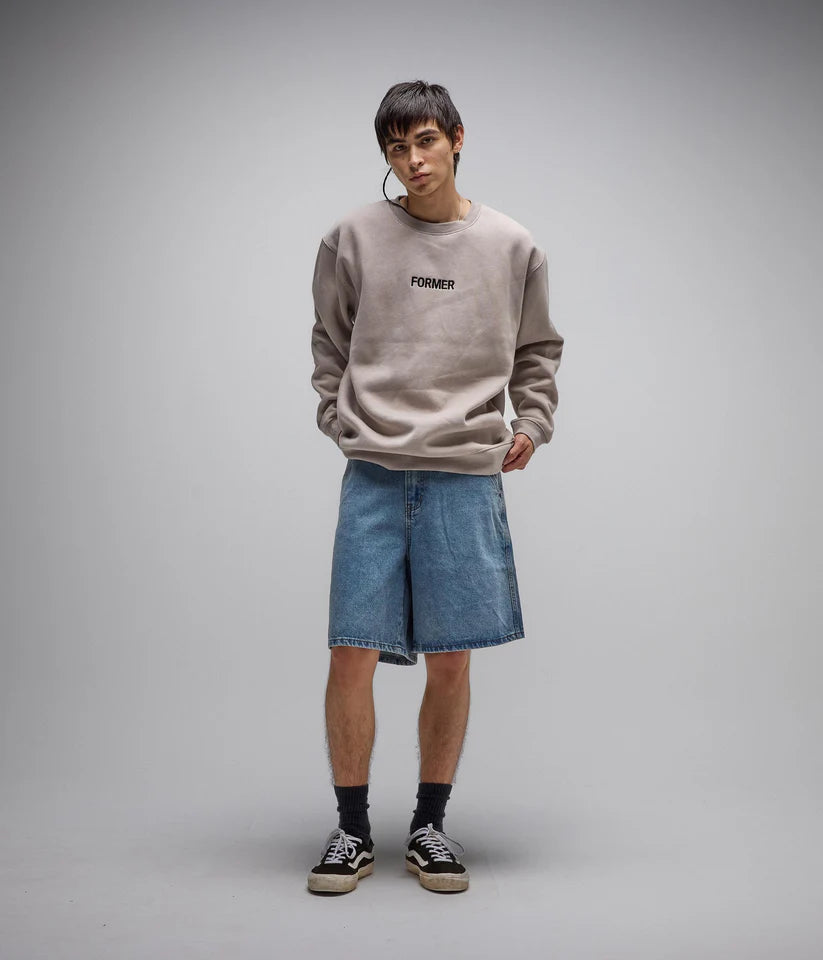 FORMER - Reynolds 21" Denim Walkshort - Mid Blue