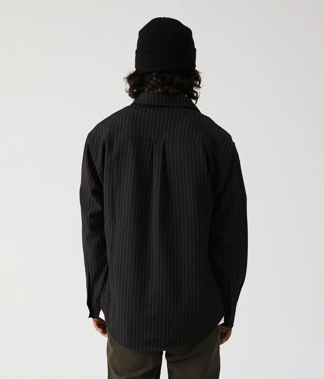 FORMER - Vivian Stripe L/S Shirt - Black