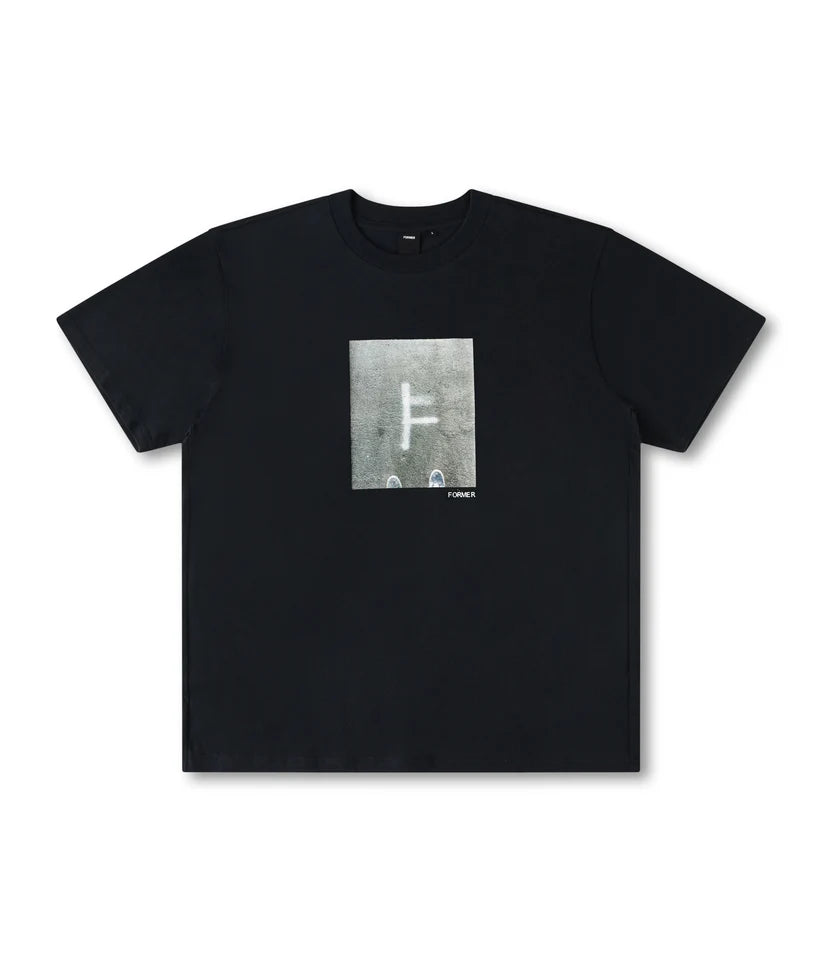 FORMER - GROUNDED T-SHIRT // BLACK