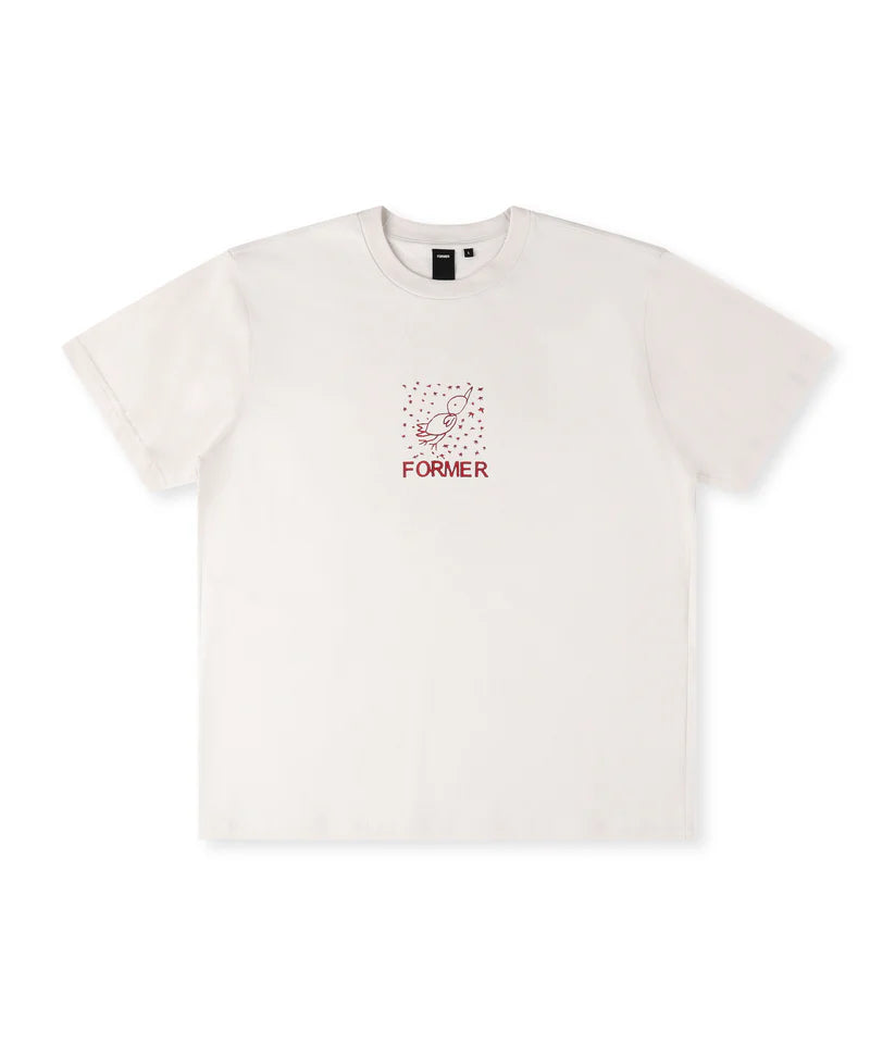 FORMER - FREE CRUX T-SHIRT // BONE