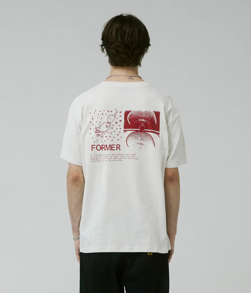 FORMER - FREE CRUX T-SHIRT // BONE