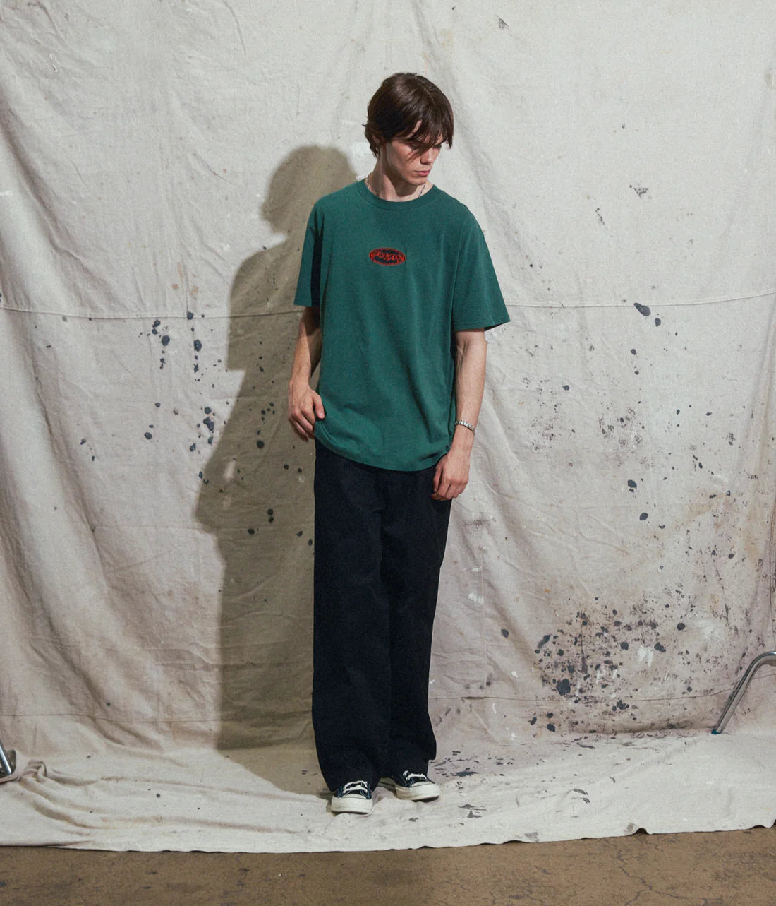 FORMER - Flatline T-Shirt - Washed Green