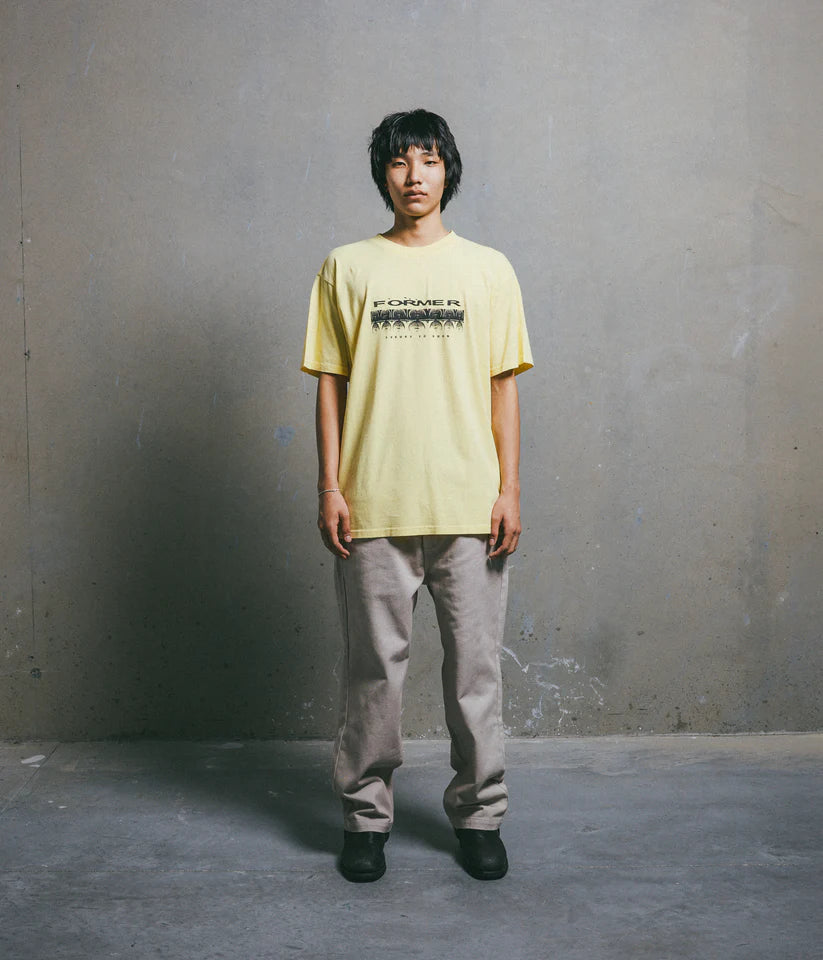 FORMER - QUAVER T-SHIRT // WASHED FLAX