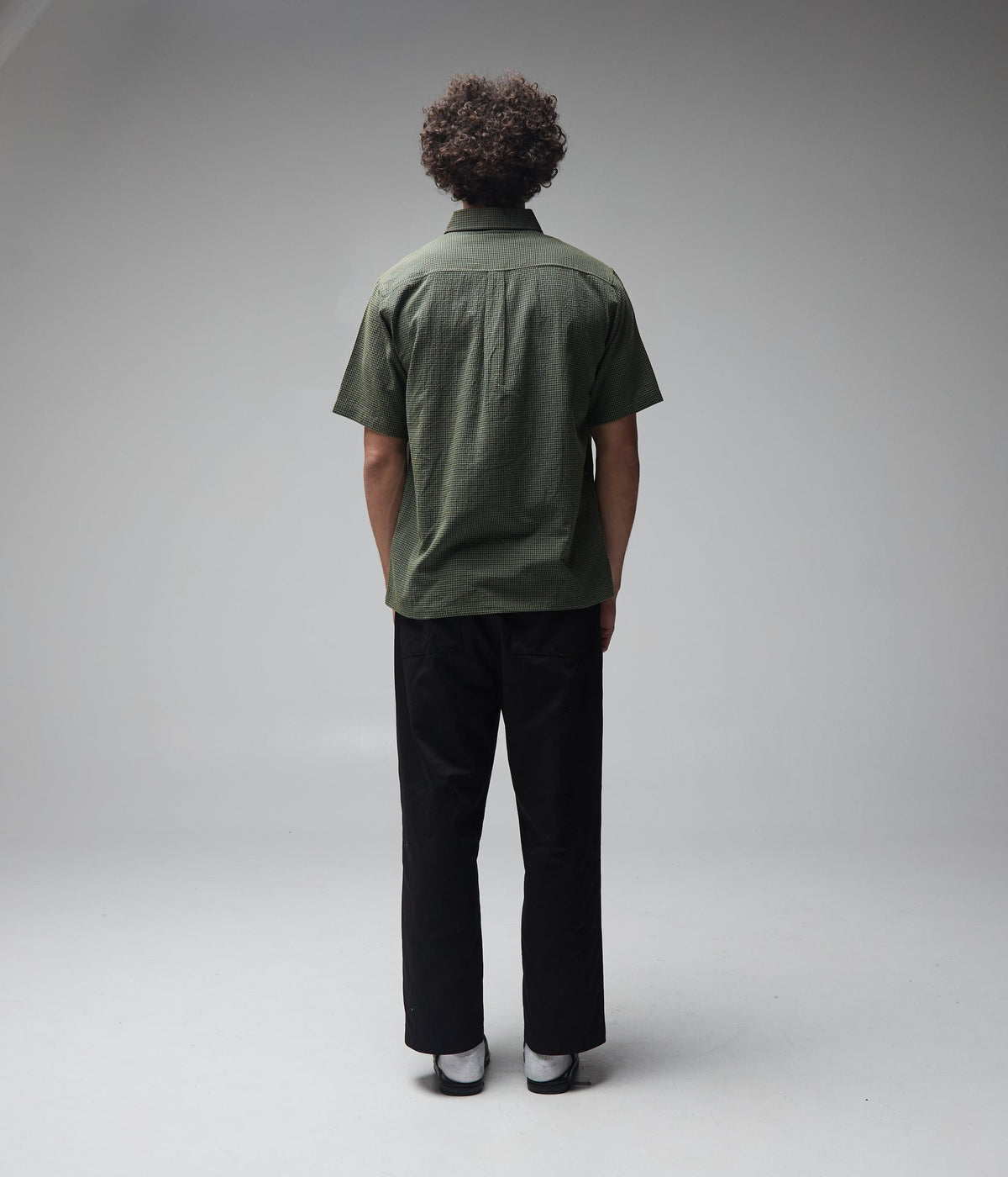 FORMER - Vivian Check SS Shirt - SURPLUS