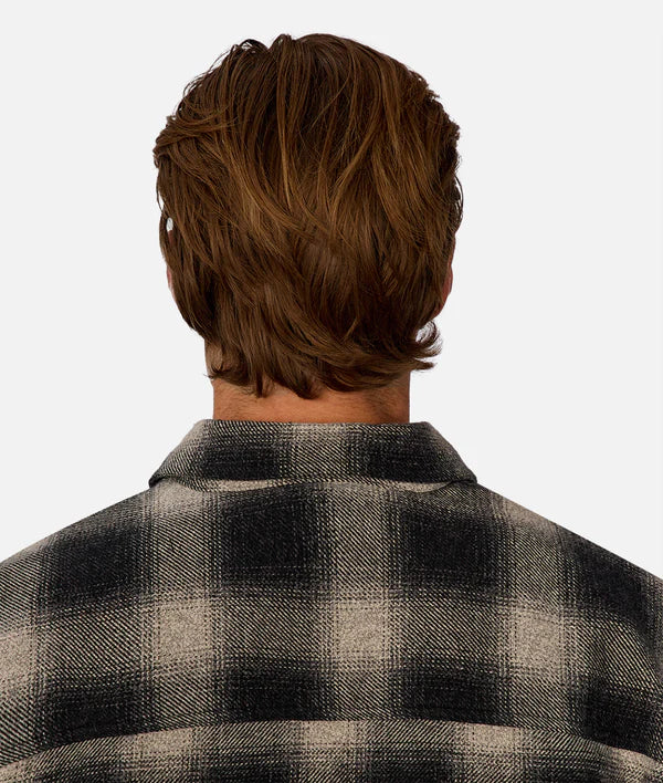 INDUSTRIE - The Alameda L/S Shirt - Charcoal Grey