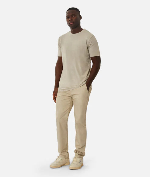 INDUSTRIE - Basic Classic Crew Tee - ODSTONE 21