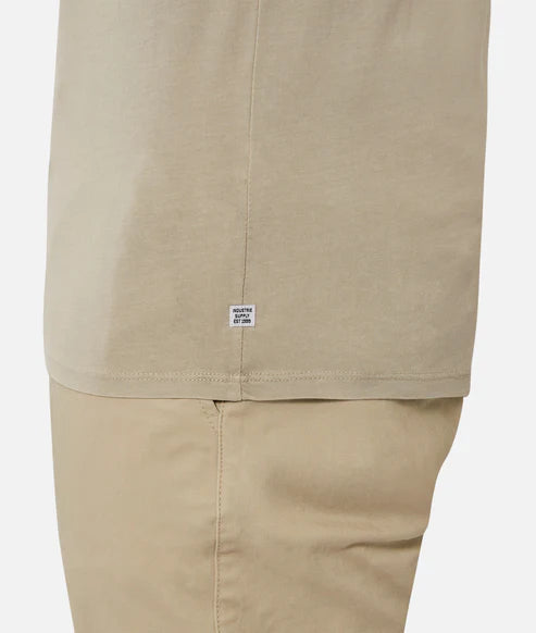 INDUSTRIE - Basic Classic Crew Tee - ODSTONE 21