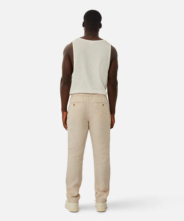 INDUSTRIE - The Capri Linen Pant - YD WHEAT