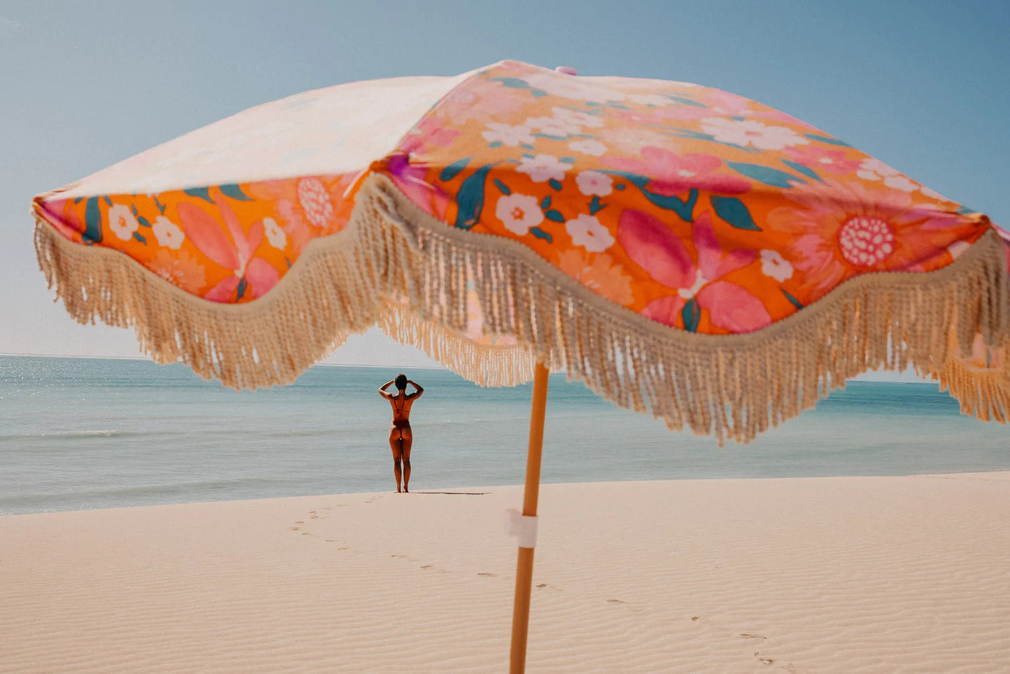 SALTY SHADOWS - Bloom Aluminium Beach Umbrella