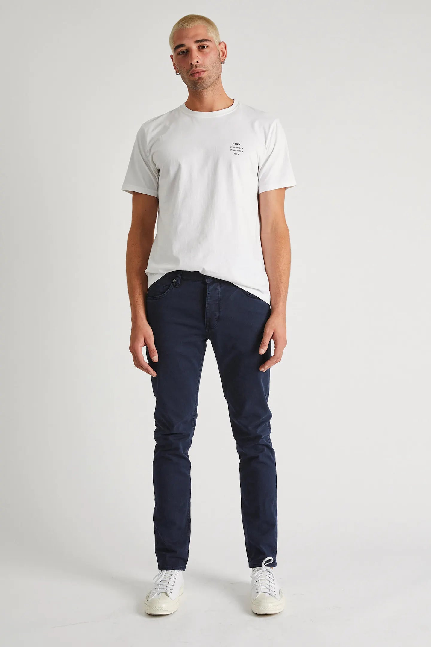 NEUW - Lou Slim Twill - NAVY