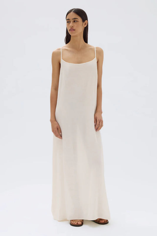 ASSEMBLY LABEL - Lani Crinkle Maxi Dress - STONE