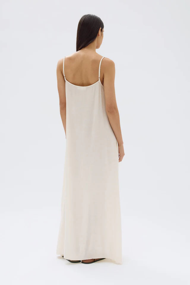 ASSEMBLY LABEL - Lani Crinkle Maxi Dress - STONE