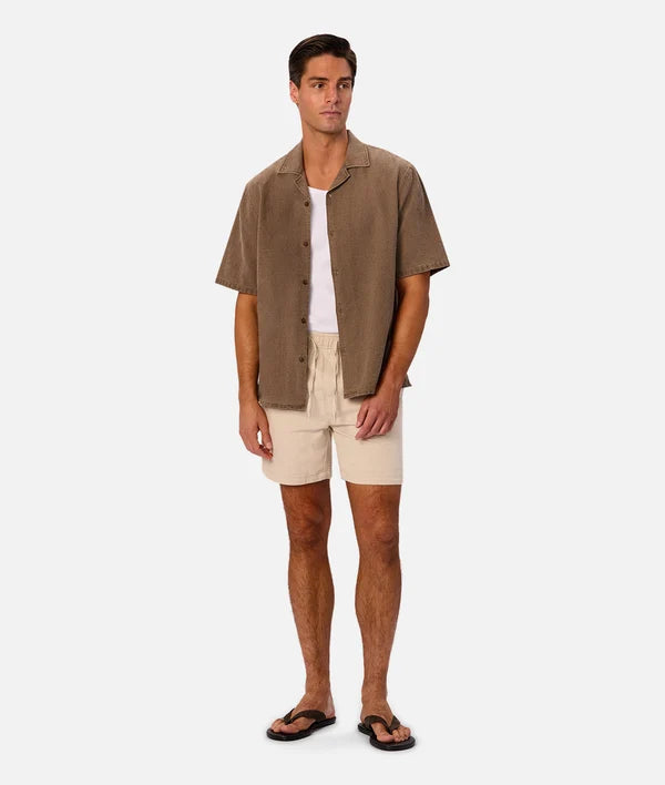 INDUSTRIE - The Marbella Short Sleeve Shirt - CUB