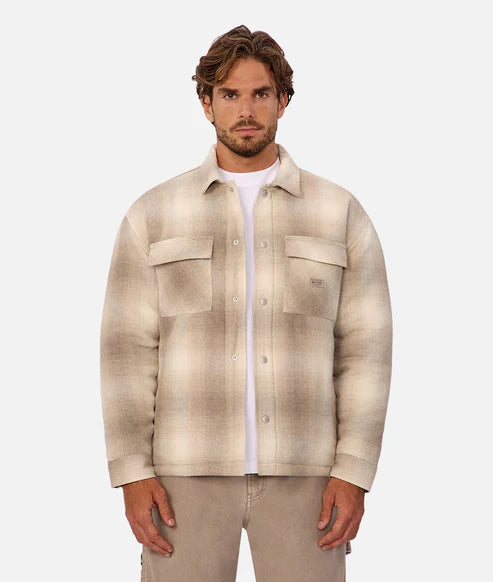 INDUSTRIE - The Highland Jacket - Taupe Combo