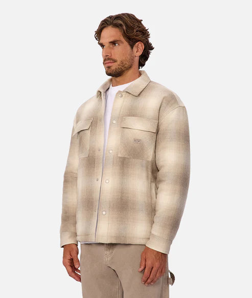 INDUSTRIE - The Highland Jacket - Taupe Combo