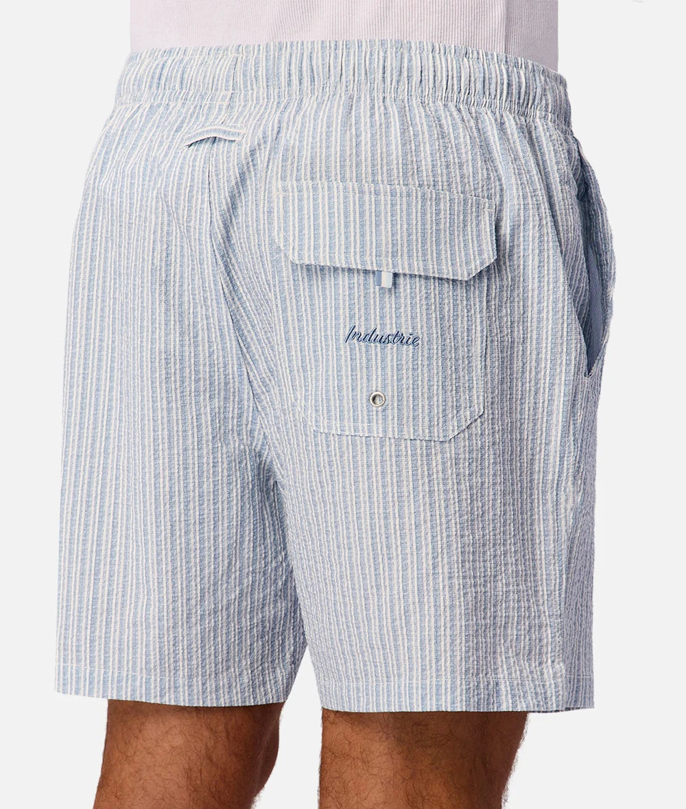 INDUSTRIE - The Escala Swim Short - Blue Cream