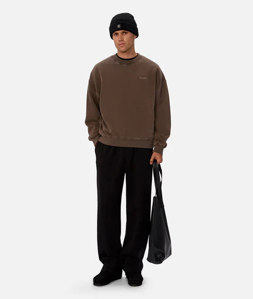 INDUSTRIE - The New Del Sur Washed Sweat - Mocha