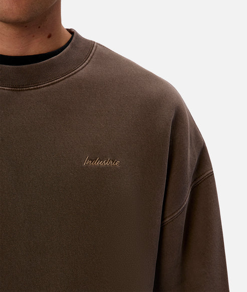 INDUSTRIE - The New Del Sur Washed Sweat - Mocha