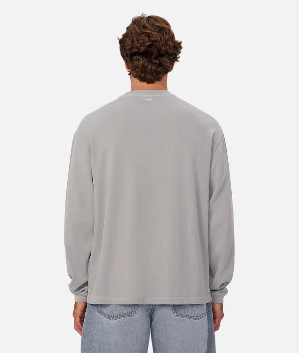 INDUSTIRE - The Marlon L/S Tee - Airforce