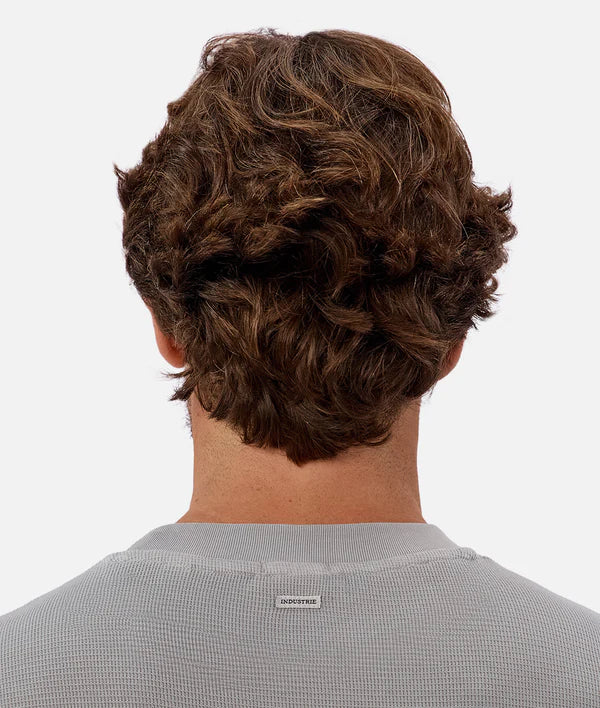 INDUSTIRE - The Marlon L/S Tee - Airforce