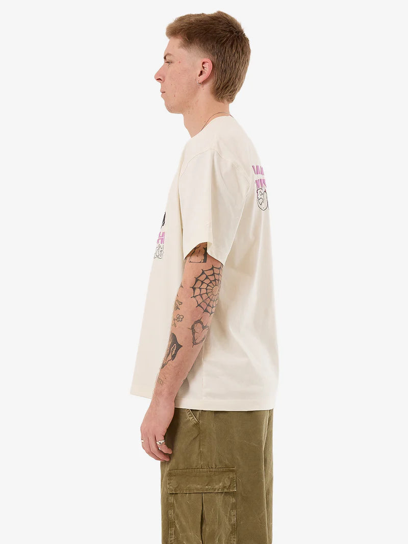 WORSHIP - Slasher Tee - BONE