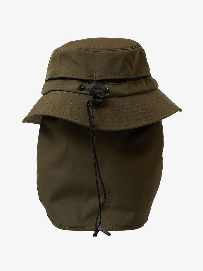 WORSHIP - Core Nylon Surf Bucket Hat - Kelp
