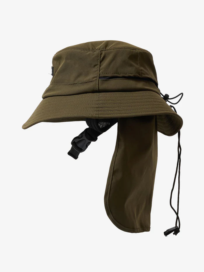 WORSHIP - Core Nylon Surf Bucket Hat - Kelp