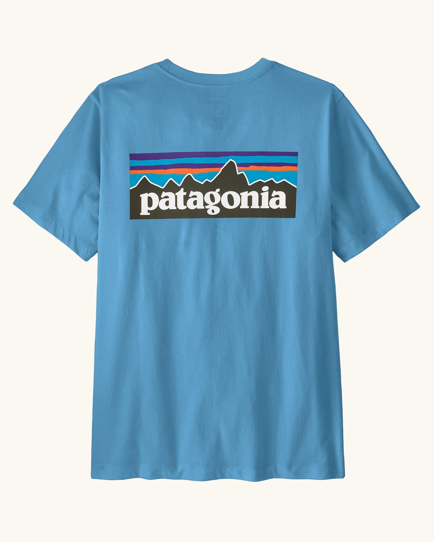 PATAGONIA - M's P-6 Logo Responsibilti Tee - Shore Blue