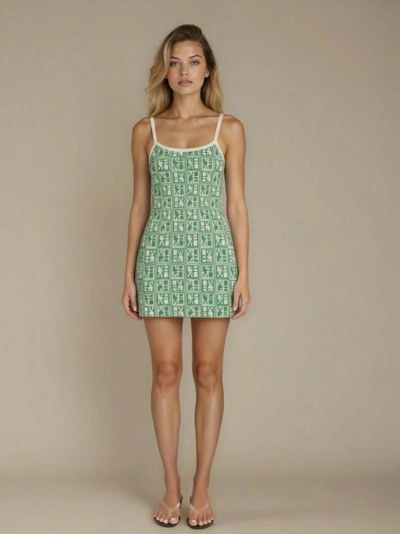 JUAN & ME - Renacer Dress Verde - Green