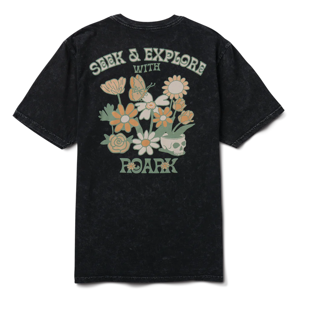 ROARK -Seek & Explore Premium Tee - Black