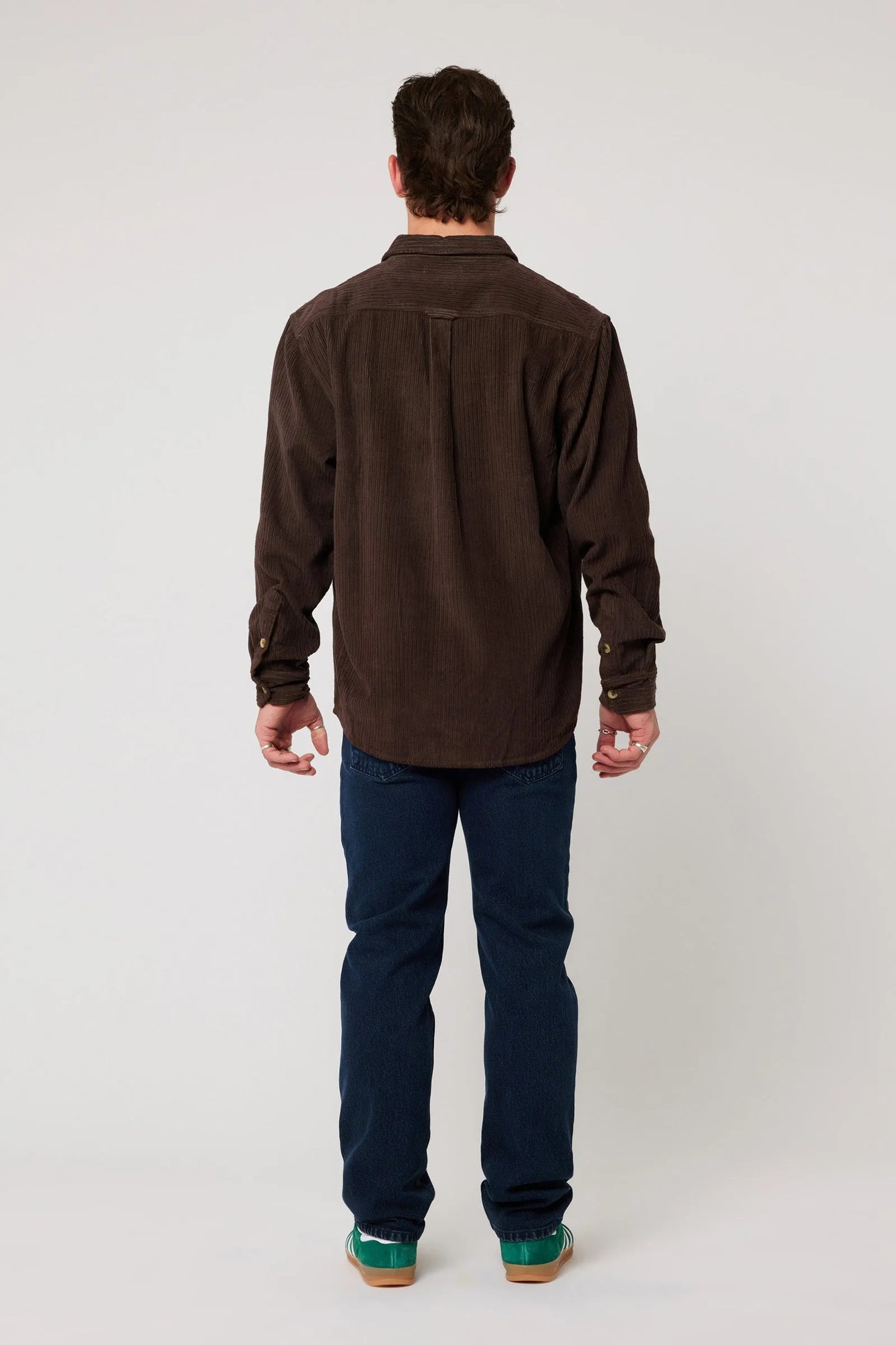 ROLLA'S - Trailer Chunky Cord Shirt - Brown