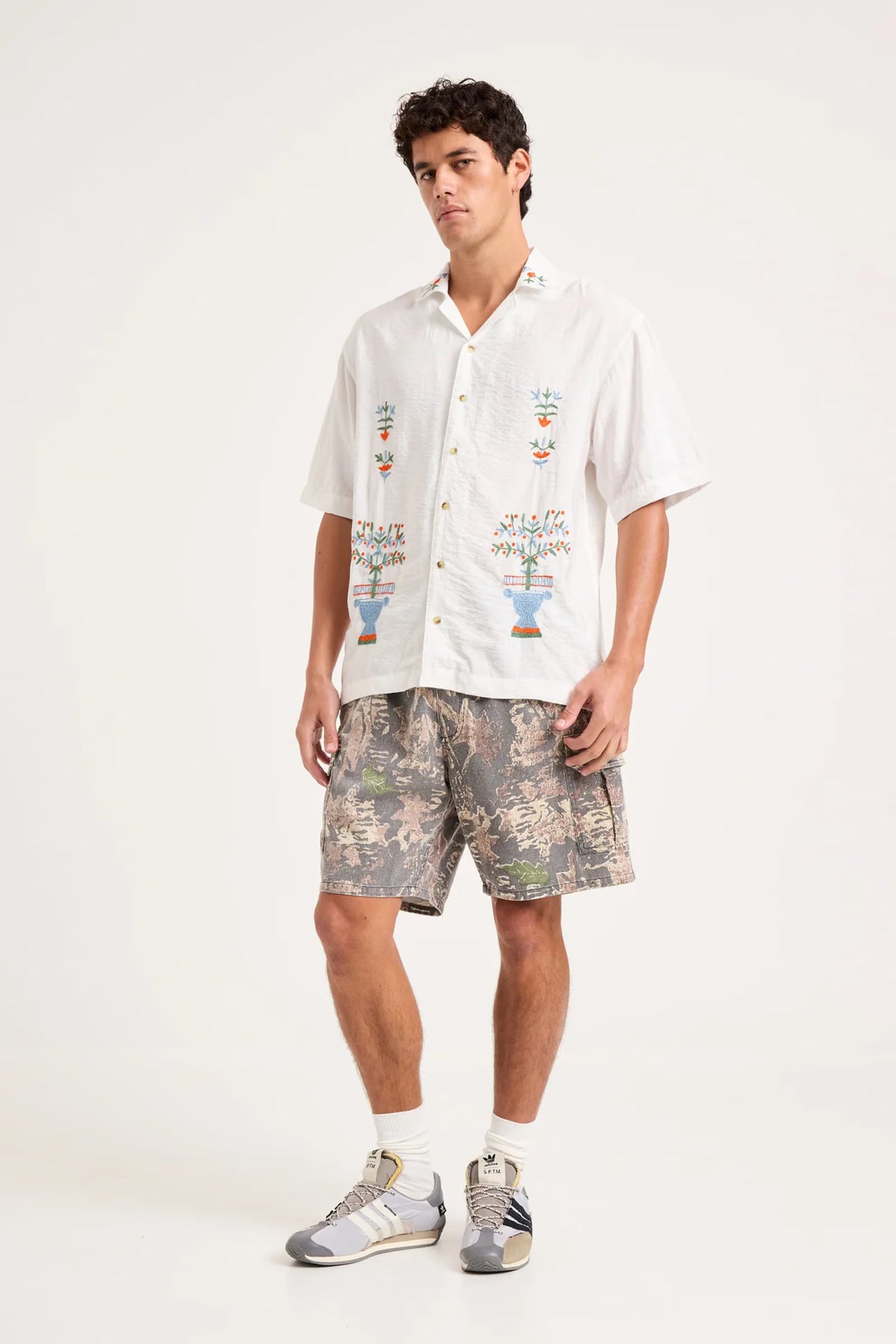 ROLLA'S - Night Garden Bowler - OFF WHITE