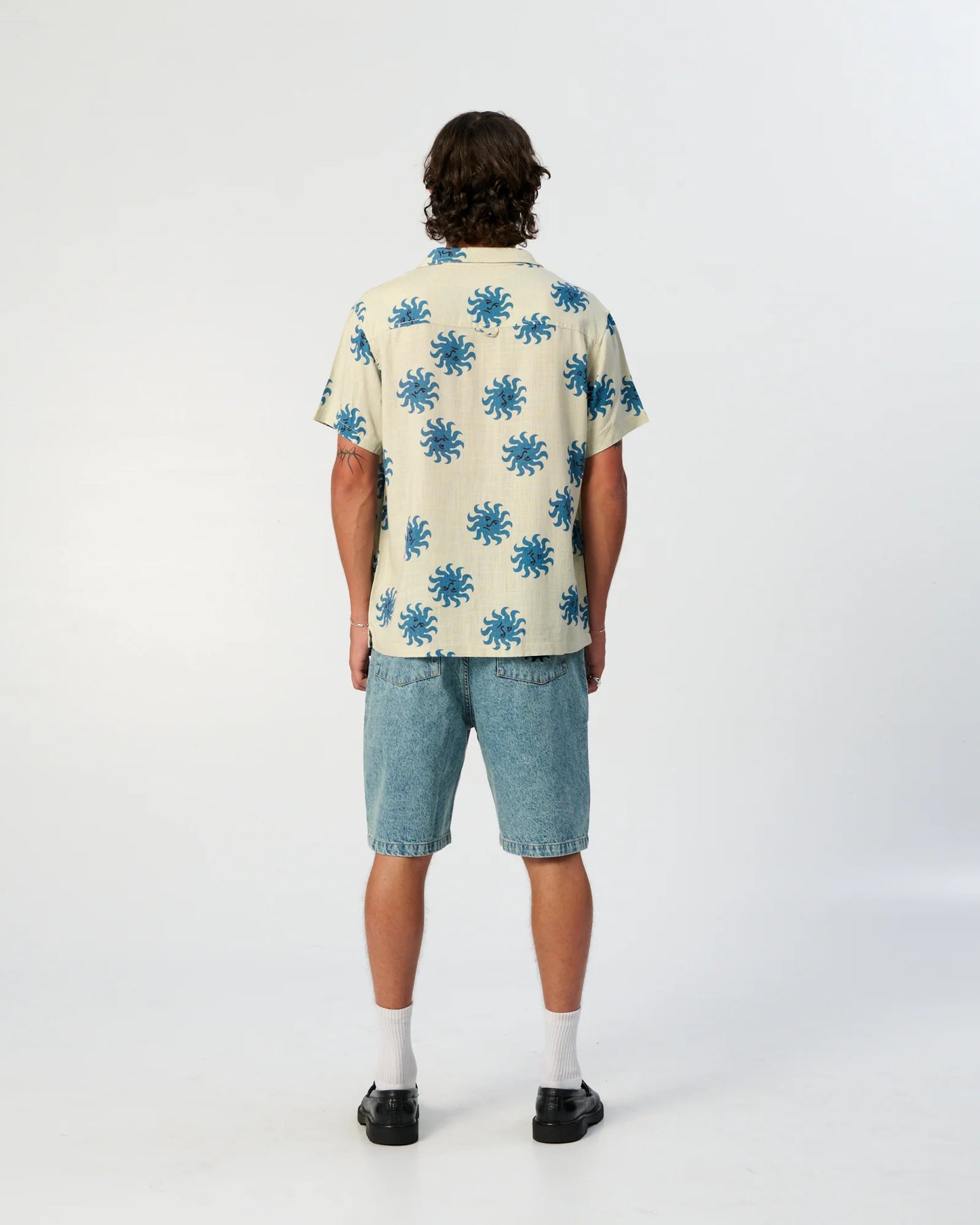 THE CRITICAL SLIDE SOCIETY - Morning Resort Shirt - Ecru