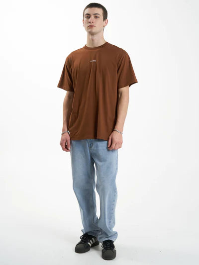 Thrills - Minimal Thrills Merch Fit Tee - CHESTNUT