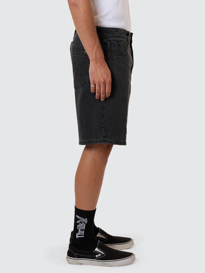 THRILLS - Slacker Denim Short - Ash Black