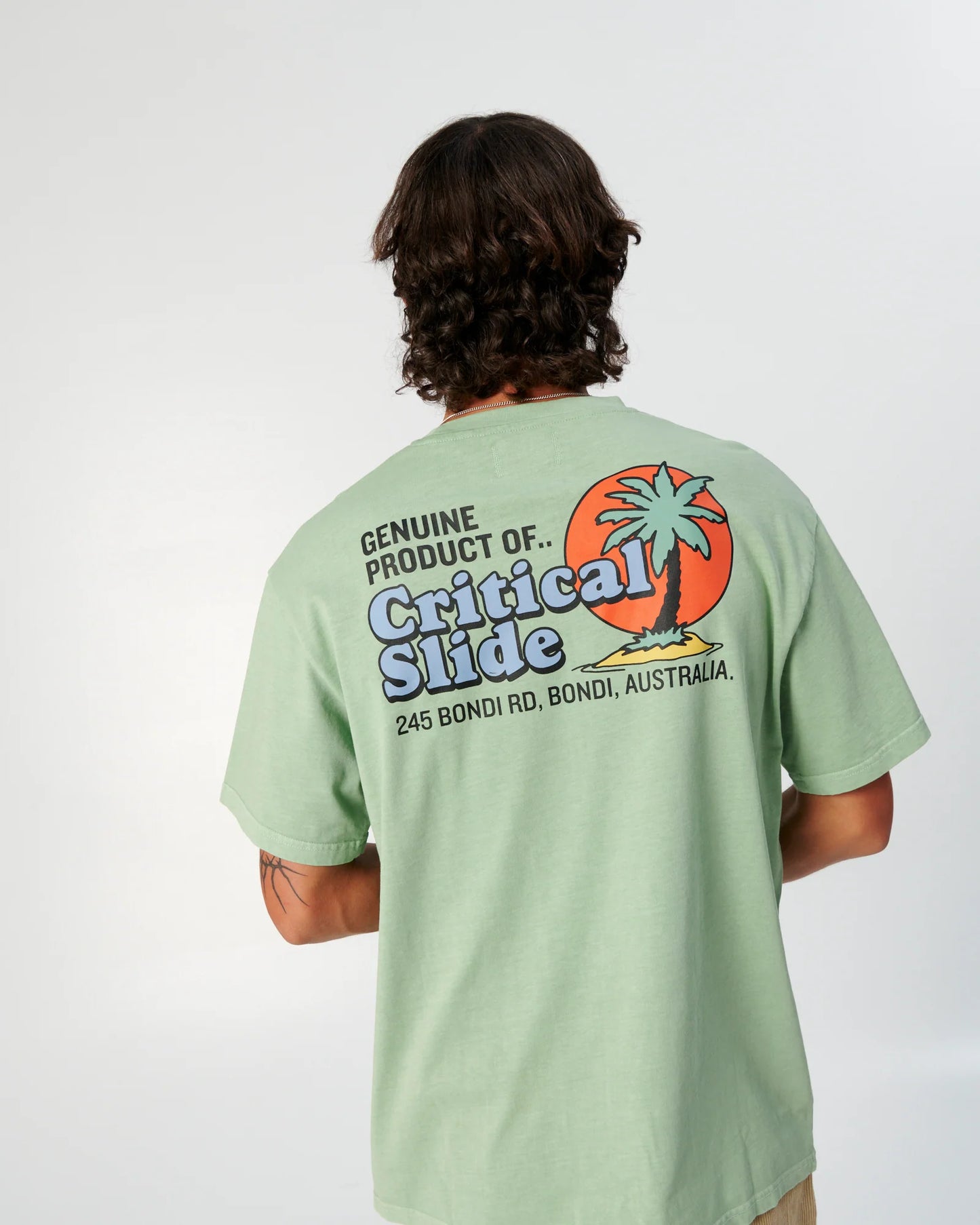 THE CRITICAL SLIDE SOCIETY - Oasis Tee - Seafoam