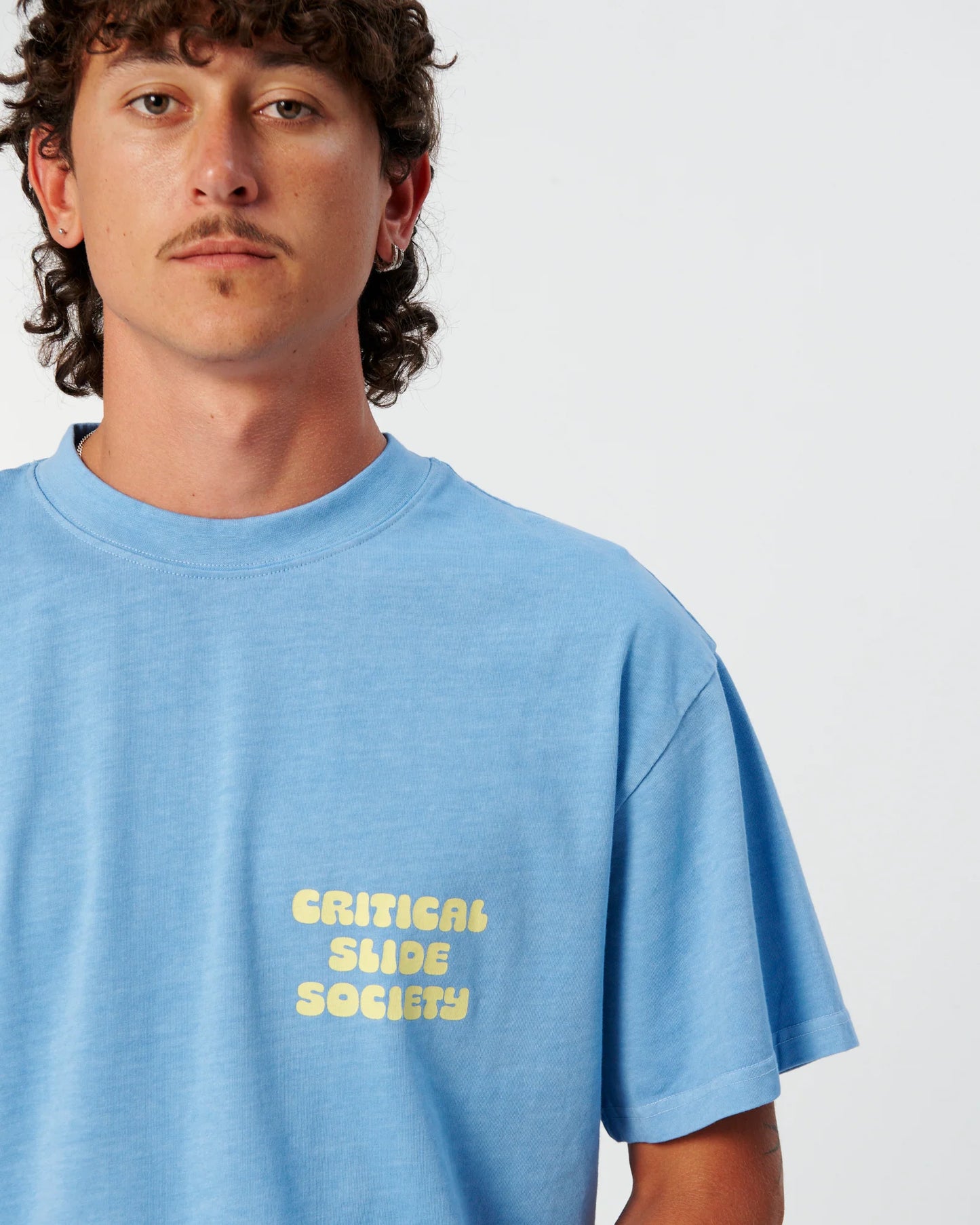 THE CRITICAL SLIDE SOCIETY - Sabbatical Tee - Powder Blue