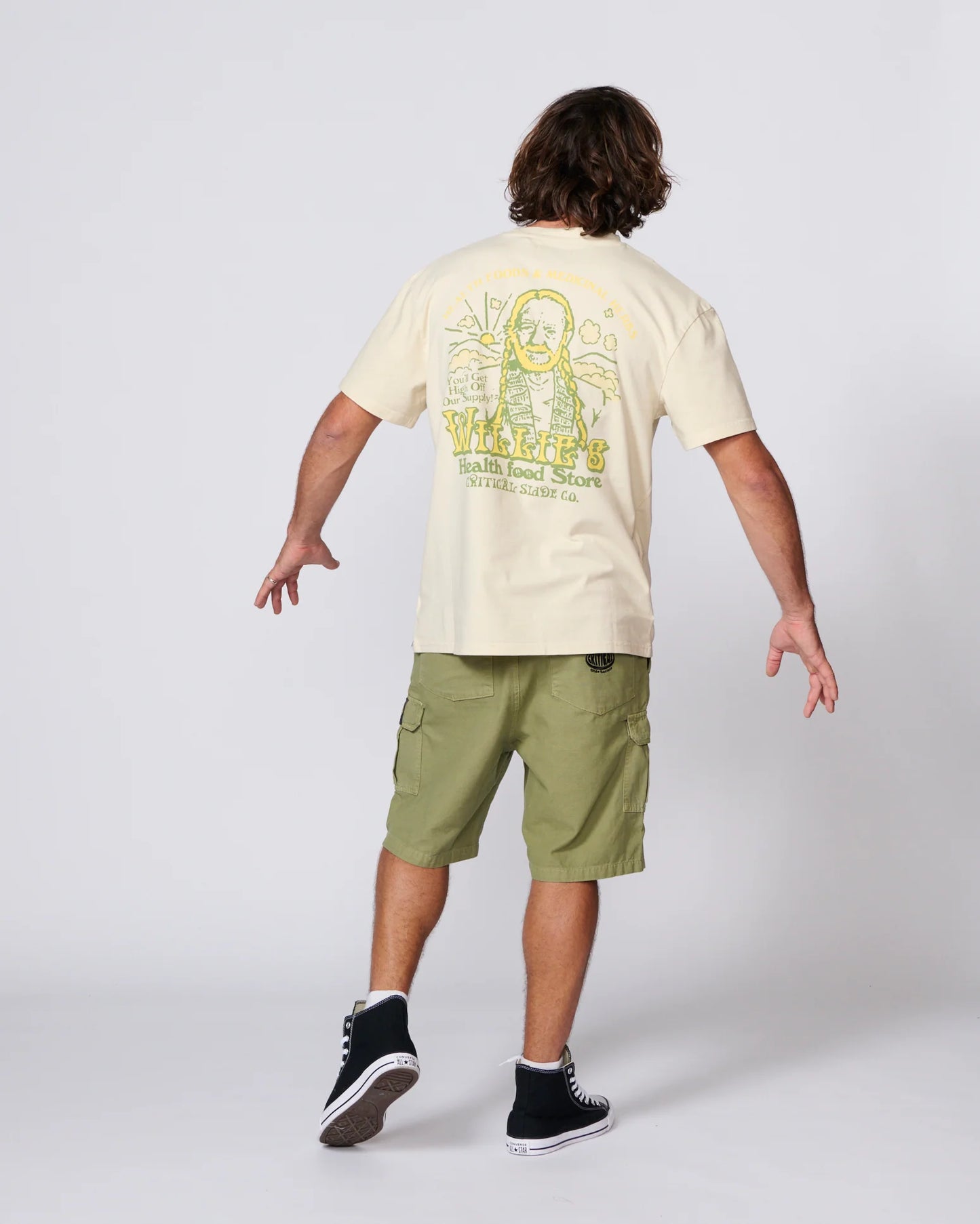 THE CRITICAL SLIDE SOCIETY - Vitamin Cowboy Tee - ECRU