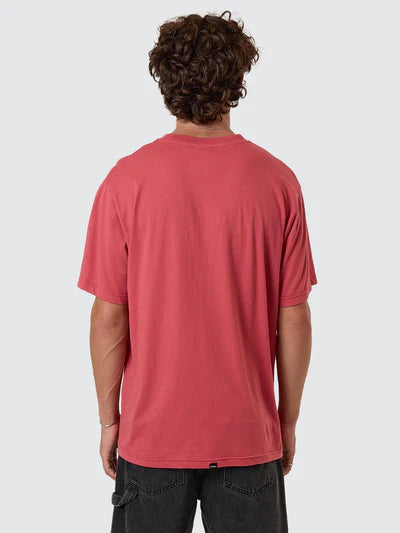 THRILLS - Minimal Thrills Merch Fit Tee - Redwood