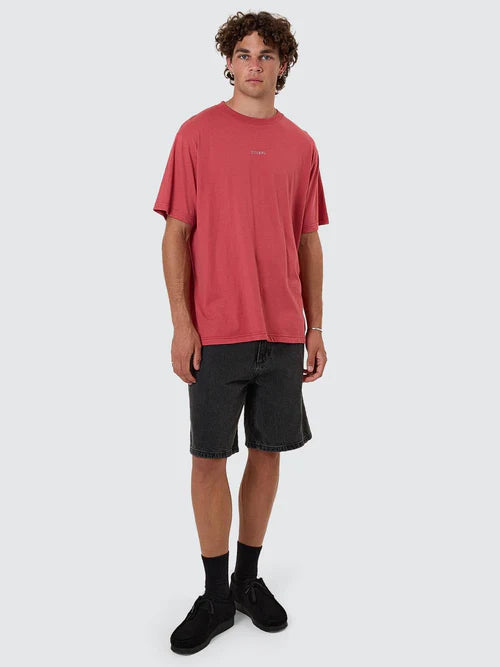THRILLS - Minimal Thrills Merch Fit Tee - Redwood