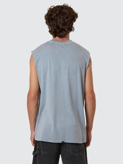 THRILLS - Minimal Thrills Merch Fit Muscle Tee - Smog