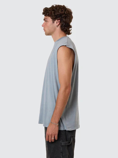 THRILLS - Minimal Thrills Merch Fit Muscle Tee - Smog
