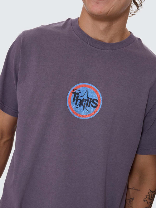 THRILLS - Super Blast Merch Fit Tee - Purple Ash
