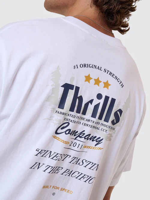 THRILLS - OG Strength Merch Fit Tee - White