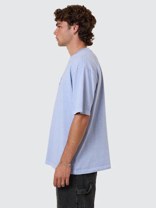 THRILLS - Pit Stop Oversize Fit Tee - Cornflower Blue