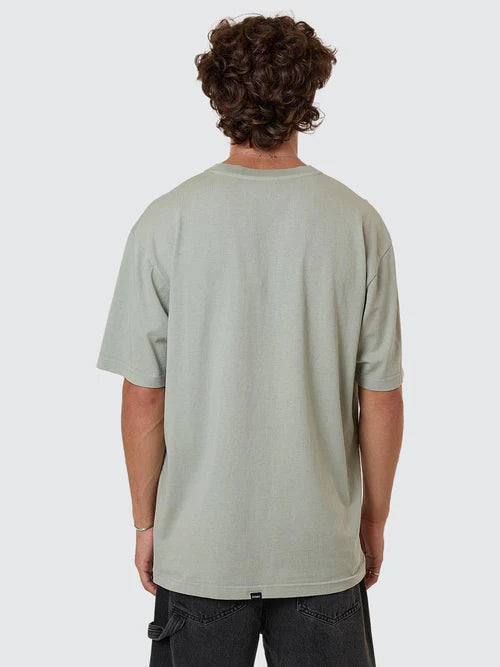 THRILLS - Make A Wish Oversize Fit Tee - Dirty Sage